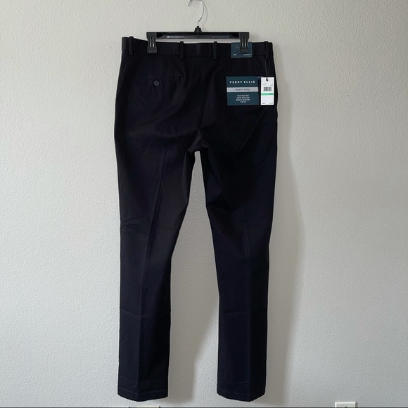 Perry Ellis Men’s Slim Fit Stretch Chino Pant - Picture 2 of 6